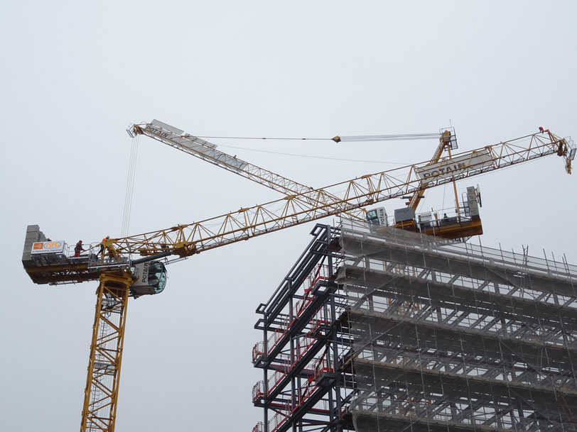 Radius Group’s first Potain MRH 175 tackles congested, inner city jobsite with ease